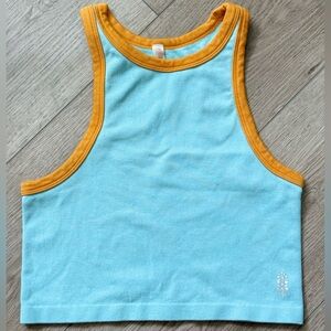 Free People Movement Free People Go To Colorblock Tank Stretchy
